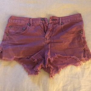 Free People cutoff shorts